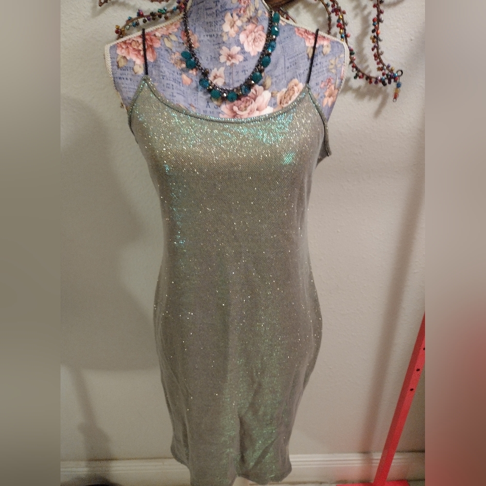 RebDolls Iridescent Glitter Dress